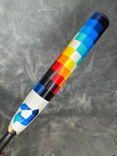 White 2023 DeMarini Prism+ Composite Bat (-11) Composite 18 oz 29" (Used)