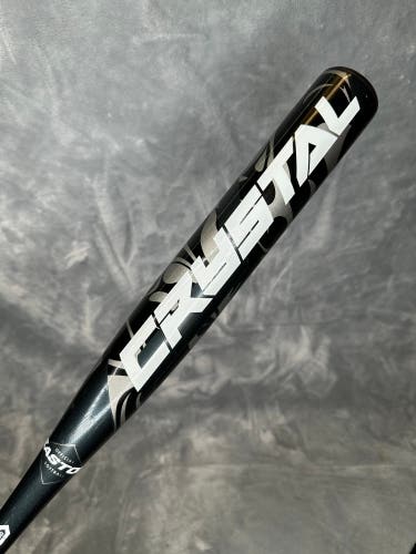 Gray 2025 Easton Crystal Alloy Bat (-13) Alloy 17 oz 30" (Used)