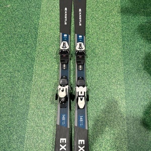 Kastle EX 74 148cm Skis w/ Kastle K10 Bindings