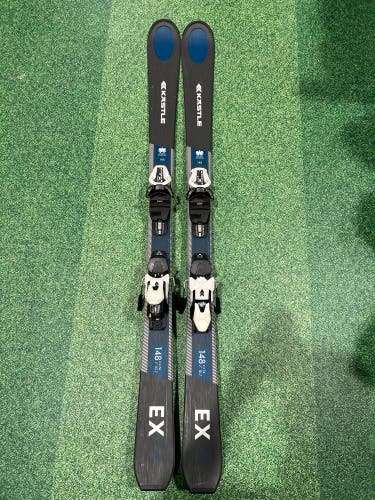 Kastle EX 74 148cm Skis w/ Kastle K10 Bindings