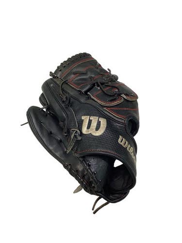 Used Wilson A2K B2 PRO STOCK SELECT BB/SB Glove LH Throw Black 12" 11347-S000264619