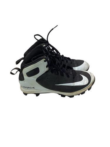 Used Nike HUARACHE BB/SB Cleats Black Youth 06.5 11347-S000264543