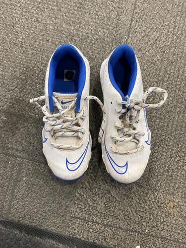 Used Nike DIAMOND FASTFLEX BB/SB Cleats Royal Blue Youth 12.0 11614-S000231614