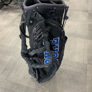 Used Nike DUKE 5 WAY STAND BAG Mens Stand Bag Black 11614-S000231582