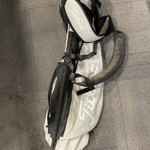 Used Titleist SUNDAY BAG Mens Stand Bag Grey 11614-S000231577