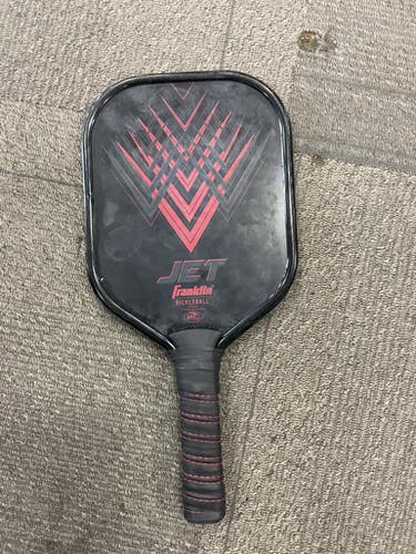 Used Franklin JET PICKLEBALL PADDLE Pickleball Racquet Black 11614-S000231561