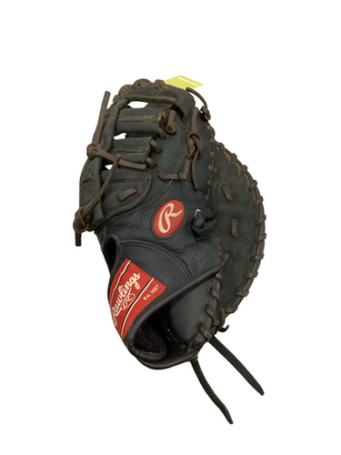 Used Rawlings PREMIUM SERIES BB/SB First Base RH Throw Black 12 1/2" 11613-S000177698