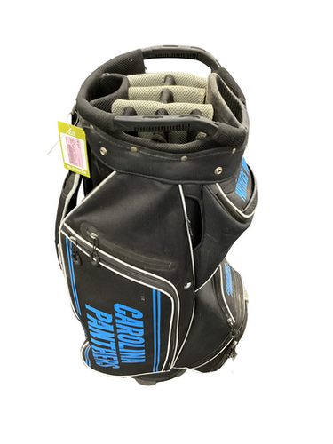Used NFL CAROLINA PANTHERS CART BAG Mens Cart Bag Black 11613-S000177580