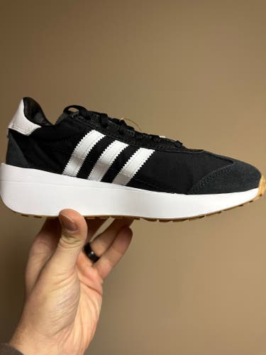 Black Women's Size M 4.5 (W 5.5) Adult Adidas Country OG Shoes (New)