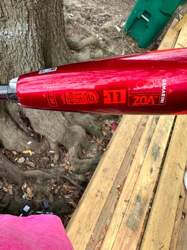 2024 DeMarini Zoa Composite USSSA Certified Bat (-11) 16 oz 27" (New)