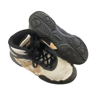 Used Asics Wrestling Shoes White Junior 01 11760-S000088460