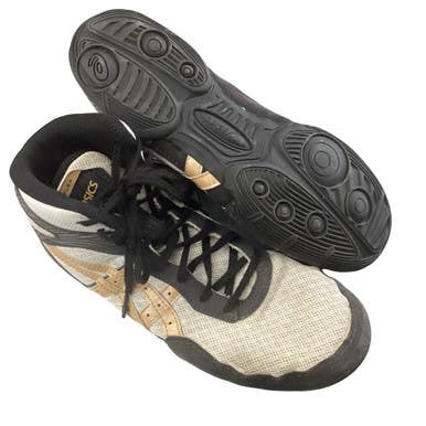 Used Asics Wrestling Shoes White Senior 6 11760-S000088457