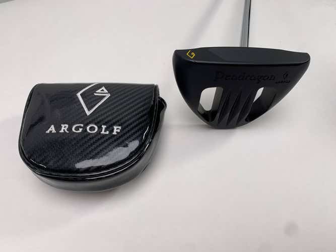 ARGOLF Pendragon Center Shaft Putter 34" Mens RH HC