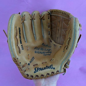 Spalding Dick McAuliffe Signature Model LHT Baseball Glove 10" 42-3582