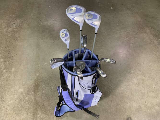 Top Flite T-Matrix Club Set Driver 3W 5H 6-PW Putter Ladies Graphite Womens RH