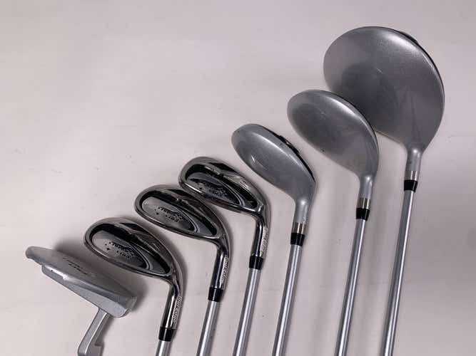 Tour Edge Lady Edge Club Set Driver 3W 6H 8 PW SW Putter Ladies Womens RH HC