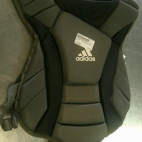 Used Adidas CHEST PROTECTOR Catchers Chest Protector Black Adult 11868-S000067815