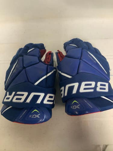 Used Bauer VAPOR X Intermediate Gloves Royal Blue 13" 11823-S000037375