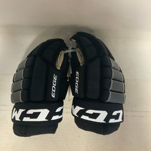 Used CCM EDGE Junior Gloves Black 11" 11823-S000037364