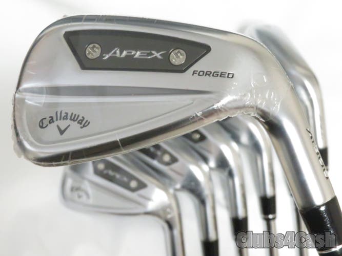Callaway Apex Ai 300 Irons Dynamic Gold Mid 90 R300 Flex 4-P .. Shop Wear NEW
