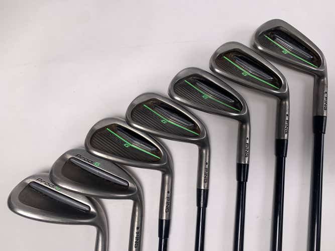 Ping Prodi G Iron Set 6-PW+GW+SW Black Dot Prodi G Youth Graphite Junior RH