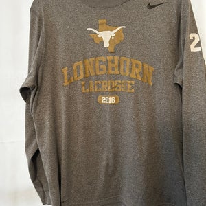 Texas Longhorns Lacrosse Long Sleeve Shirt