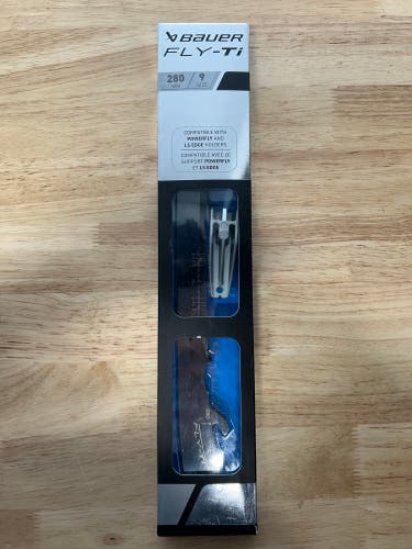 Bauer FLY-TI 280mm NHL Pro Stock Skate Blades / Runners New