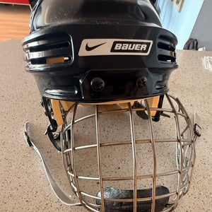 Large Bauer 4500 Helmet Pro Stock Combo  (Used)