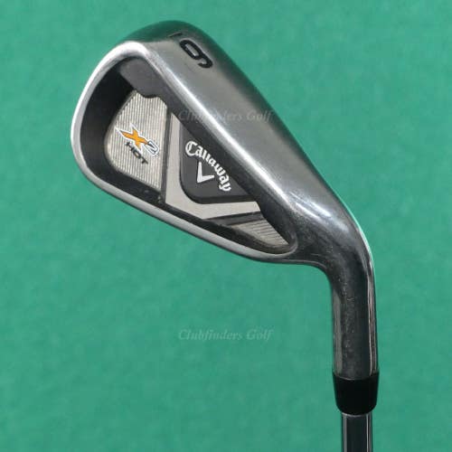 Callaway X2 Hot Single 6 Iron Factory Speed Step 85 Steel Stiff