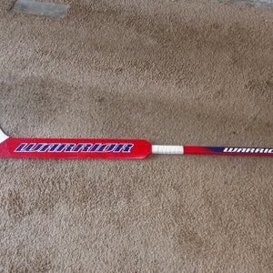 Senior Warrior Swagger Pro Full Right Goalie Stick 25" Paddle (Used)