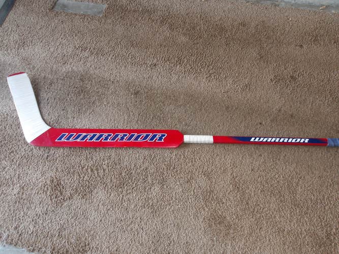 Senior Warrior Swagger Pro Full Right Goalie Stick 25" Paddle (Used)