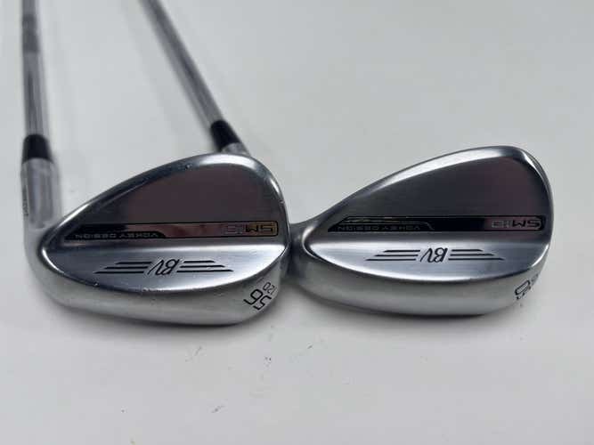 Titleist Vokey SM10 Tour Chrome Wedge Set 56* 12 | 60* 12 Wedge Steel Mens RH