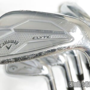 Callaway Elyte Irons True Temper Vector 90g Stiff Flex 6-P+A .. NEW