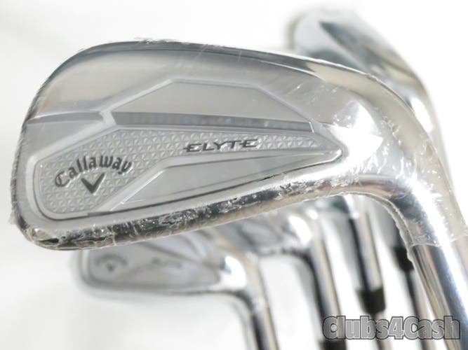 Callaway Elyte Irons True Temper Vector 90g Stiff Flex 6-P+A .. NEW