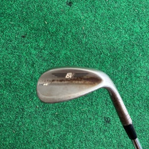 Men's Titleist Titleist Vokey SM9 Raw Right Handed Wedge Extra Stiff Flex 58 Degree Steel Shaft (Use