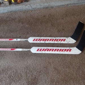 Senior Warrior Swagger Full Right Goalie Stick 25" Paddle (Used) 2 pack