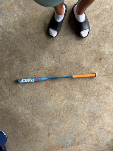 (Used) Tempo Trainer Youth Baseball Training Bat Metal Blue Orange Balanced