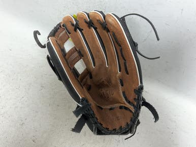 Used Easton Black Magic BMX1201 Baseball Glove RH Throw Brown And Black 12" 11855-S000199723