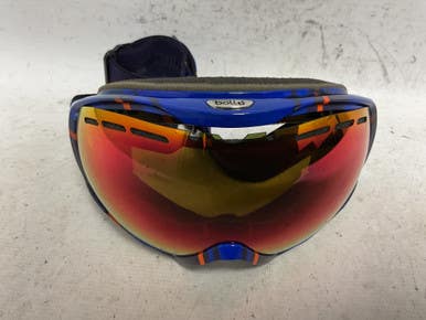 Used Bolle Snow Goggles Adult Royal Blue 11855-S000199715