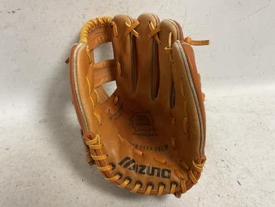 Used Mizuno Professional Model MM5025V Baseball Glove RH Throw Tan 11" 11855-S000199634