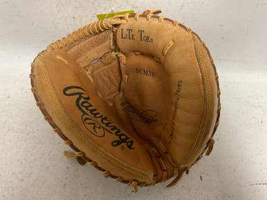 Used Rawlings Mike Piazza RCM30 Baseball Catchers RH Throw Tan 33 1/2" 11855-S000199629