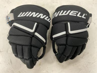 Used WinnWell AMP 500 Youth Gloves Black 9" 11855-S000199528