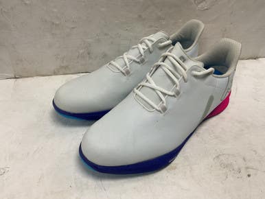 Used Foot Joy 55455 Mens Golf Shoes White Senior 12 11855-S000199518