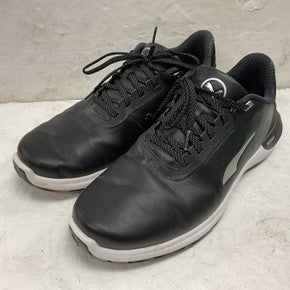 Used Puma 310614-04 Mens Golf Shoes Black Senior 12 11855-S000199519