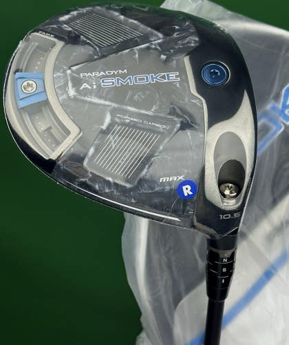 Callaway Paradym Ai Smoke MAX Driver 10.5* Tensei AV Blue Regular w/ Cover NEW