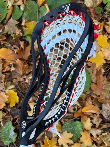 New Warrior Evo QX-O Head Custom Strung with 4s Mesh (Sample Stringing)