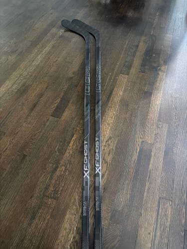 2 PACK Senior CCM XF Ghost left Handed Hockey Stick P29 75 Flex (New)
