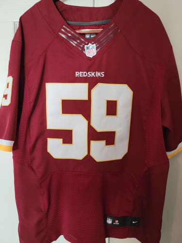 Nike Elite "On-Field" Authentic Jersey #59 London Fletcher Large Adult Unisex Nike Jersey