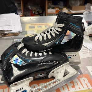 size 3.5 True TF7 (Used) Intermediate Junior JR Ice Hockey goal Goalie Skates
