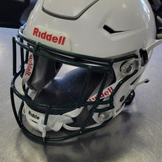 Used Riddell SPEEDFLEX YOUTH LARGE R41196 FB Helmet White LG 11497-C000155798